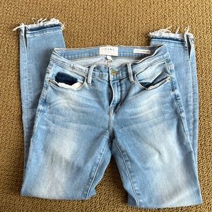 Women’s Frame Le Skinny de Jeanne Crop size 25